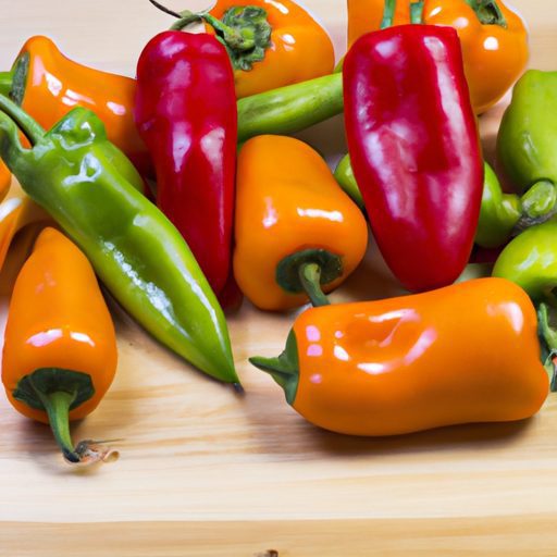 a vibrant assortment of colorful peppers 512x512 216097