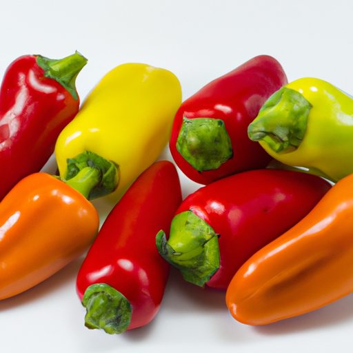 a vibrant assortment of colorful peppers 512x512 55297615