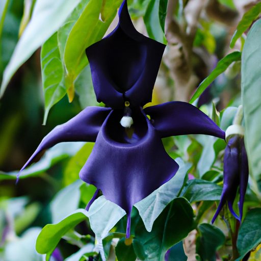 a vibrant black bat flower blooming phot 512x512 86959198