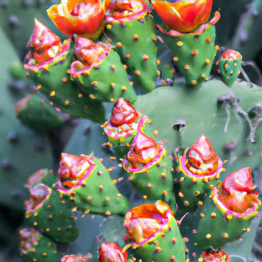 a vibrant cactus with blooming flowers p 512x512 9182791