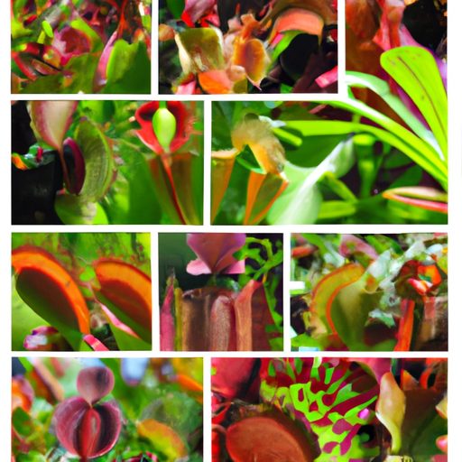 a vibrant collage of carnivorous plants 512x512 47980010