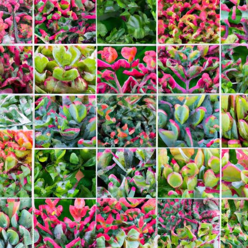 a vibrant collage of different crassula 512x512 21278984
