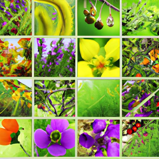 a vibrant collage of rare plants photore 512x512 14997193