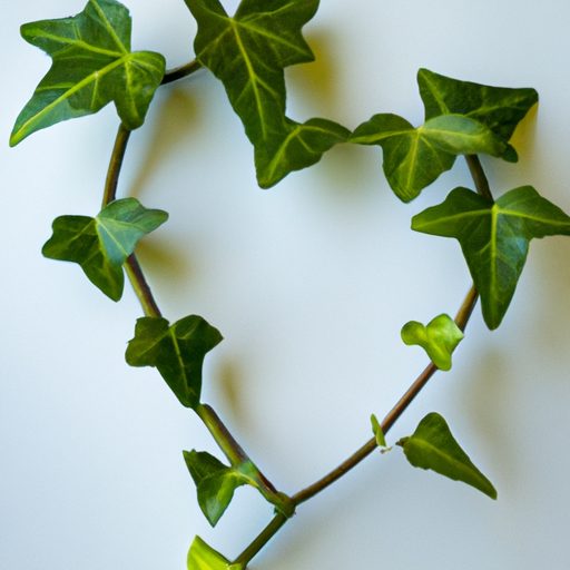 a vibrant ivy plant intertwining hearts 512x512 74527992