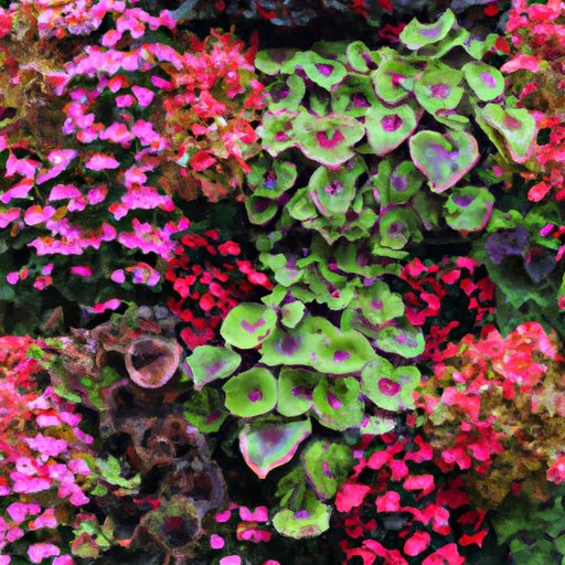 a vibrant living wall with blooming bego 512x512 45879538