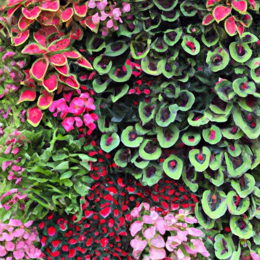 a vibrant living wall with blooming bego 512x512 48988995
