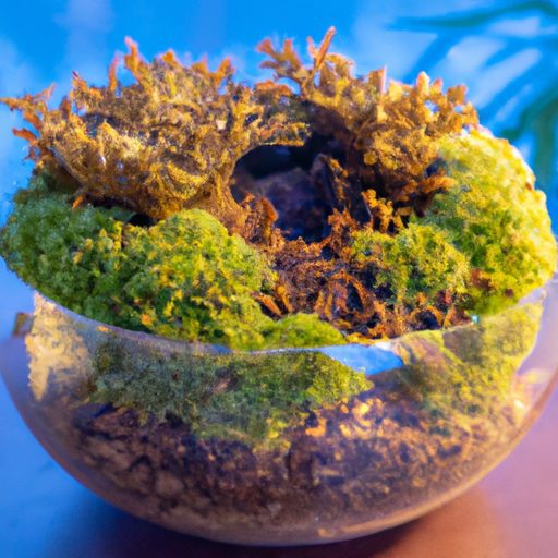 a vibrant moss terrarium thriving indoor 512x512 50755266
