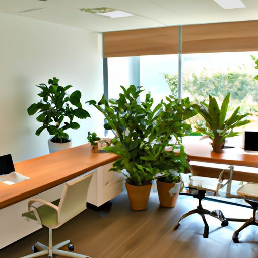 a vibrant office space filled with lush 512x512 24751210