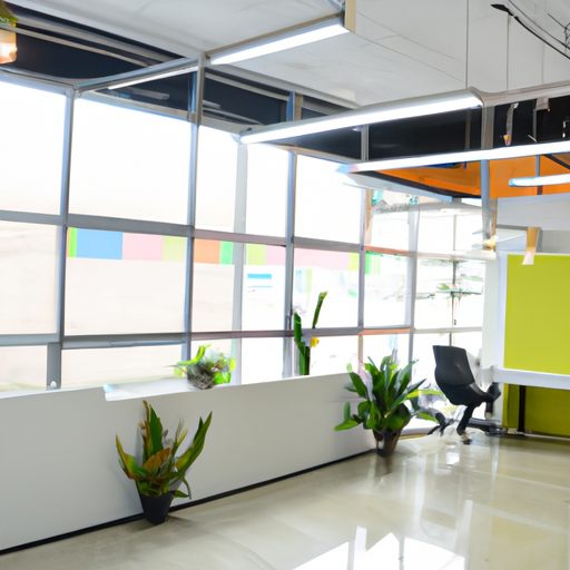 a vibrant office space filled with lush 512x512 31518375