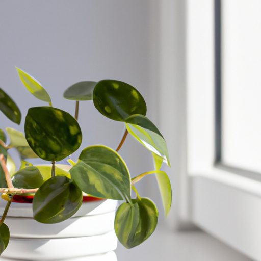 a vibrant peperomia plant in a stylishly 512x512 91546651