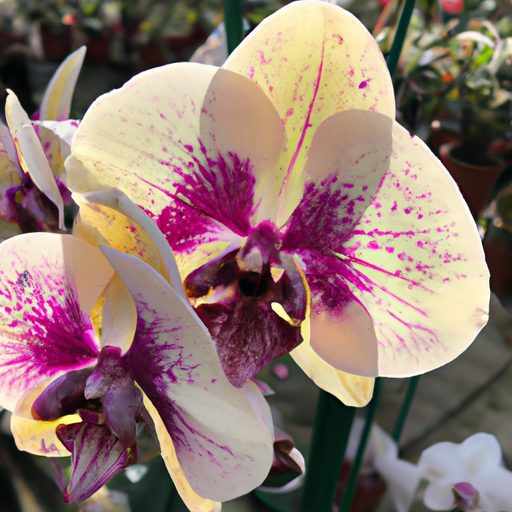 a vibrant phalaenopsis orchid with bloom 512x512 513054