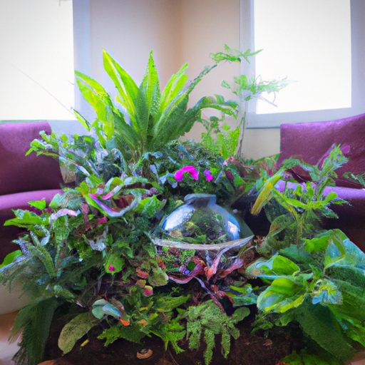 a vibrant terrarium filled with lush gre 512x512 2259808