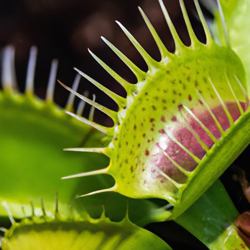 an up close image of a venus flytrap cap 512x512 12308938