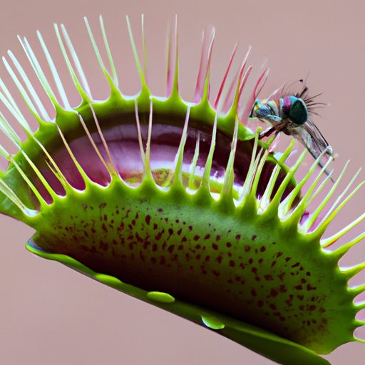 close up of a venus flytrap capturing in 512x512 70937613