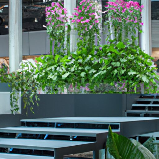 tall podiums with elevated planters show 512x512 46072842