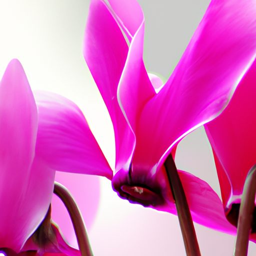 vibrant cyclamen blooms dance gracefully 512x512 23798319