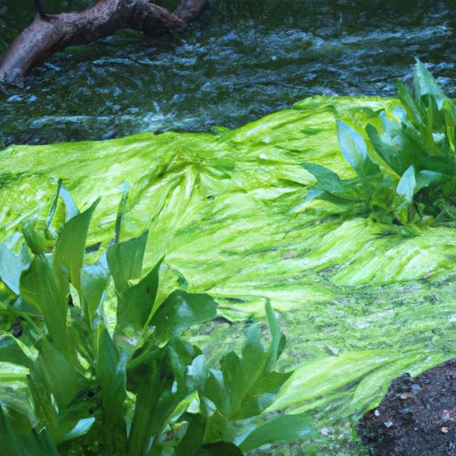 vibrant green algae blooms surround vall 512x512 84622075