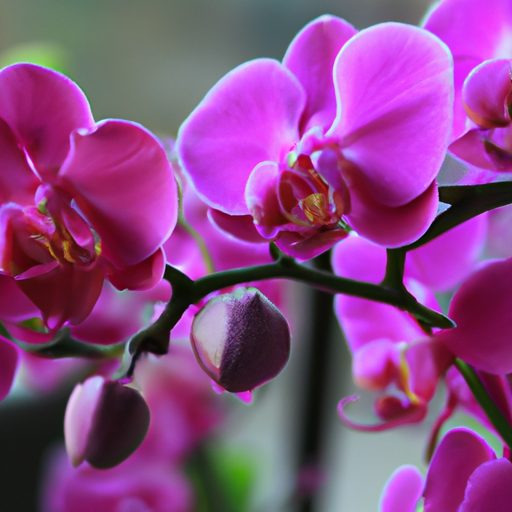 vibrant pink orchid blooming delicately 512x512 53140131