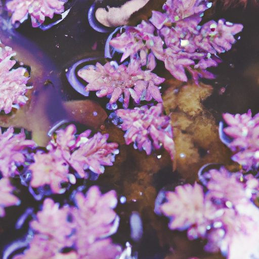 vibrant purple aquatic plants flowing gr 512x512 3749452