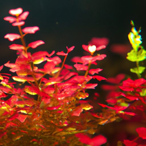 vibrant red aquatic plants in aquarium p 512x512 19020079