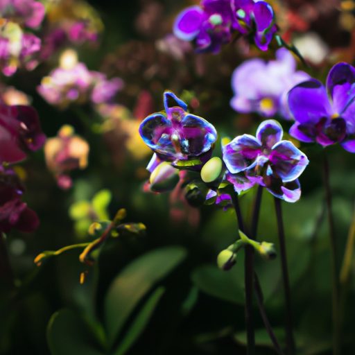 vibrant orchids bloom in lush rainforest 512x512 51728579
